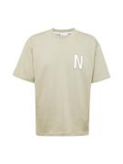 NORSE PROJECTS Bluser & t-shirts 'Simon'  khaki / hvid