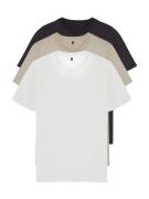 Trendyol Bluser & t-shirts  beige / antracit / hvid