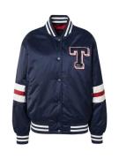 Tommy Jeans Overgangsjakke  marin / bordeaux / hvid