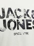 JACK & JONES Bluser & t-shirts  blandingsfarvet / hvid