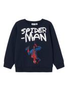 NAME IT Sweatshirt 'Spider-Man'  blå / blandingsfarvet