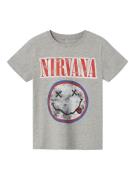 NAME IT Shirts 'Nirvana'  blå / grå-meleret / rød / sort / offwhite