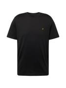 FARAH Bluser & t-shirts 'DANNY'  gylden gul / sort