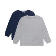 MINYMO Sweatshirt  blå / grå-meleret