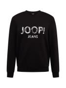 JOOP! Jeans Sweatshirt 'Arnoldo'  sort / hvid