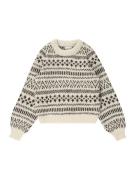 Vero Moda Girl Pullover 'KAIRA'  beige / sort