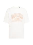 JACK & JONES Bluser & t-shirts 'JPRBLUHIPPY'  honning / hvid