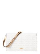 DKNY Clutch 'FARAH'  beige / guld / grå / hvid