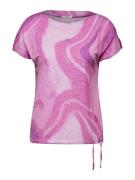 CECIL Shirts  lilla / pink / lys pink / sort