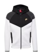 Nike Sportswear Sweatjakke ' TCH FLEECE'  guld / mørkegrå / sort / hvi...