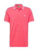 UNITED COLORS OF BENETTON Bluser & t-shirts  lysegrå / hindbær / hvid