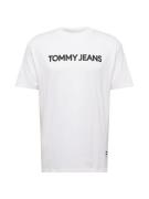 Tommy Jeans Bluser & t-shirts 'CLASSIC'  sort / hvid