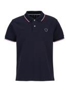 19V69 ITALIA Bluser & t-shirts 'Peet'  marin / smaragd / rød / hvid