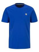 19V69 ITALIA Bluser & t-shirts 'Rafael Bas'  blå / sort / hvid