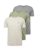 HOLLISTER Bluser & t-shirts  grå-meleret / grøn-meleret / hvid / uldhv...