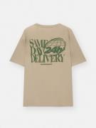 Pull&Bear Bluser & t-shirts  sand / grøn