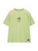 Pull&Bear Bluser & t-shirts  beige / grøn / æble / sort