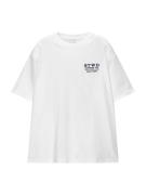 Pull&Bear Bluser & t-shirts  marin / umbra / hvid