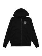 CONVERSE Sweatjakke  sort / hvid