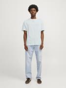 JACK & JONES Bluser & t-shirts 'JJNoto'  lysebeige / lyseblå / pink