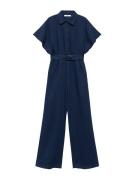 MANGO Jumpsuit 'Bambie'  mørkeblå