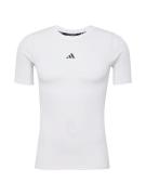 ADIDAS PERFORMANCE Bluser & t-shirts  antracit / hvid