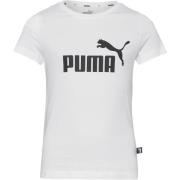 PUMA Bluser & t-shirts 'Essentials'  sort / hvid