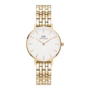 Daniel Wellington Analogt ur  guld / hvid