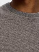 SELECTED HOMME Pullover 'SLHROSS'  basalgrå