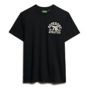 Superdry Bluser & t-shirts  ecru / sort