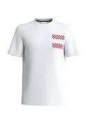 s.Oliver Bluser & t-shirts  blodrød / hvid