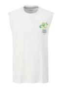 s.Oliver Bluser & t-shirts  grøn / lime / sort / hvid