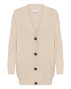 SAINT TROPEZ Cardigan 'Fumiko'  creme