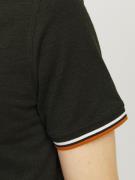 JACK & JONES Bluser & t-shirts  grøn / orange / hvid