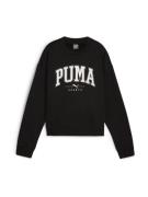 PUMA Sweatshirt 'Squad'  sort / hvid