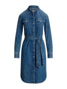 Lauren Ralph Lauren Blusekjole  blue denim