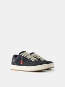 Bershka Sneaker low  marin / natblå / offwhite