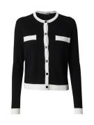 Karl Lagerfeld Cardigan 'Classic'  sort / hvid