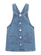 MANGO KIDS Kjole 'RUFFI'  blue denim