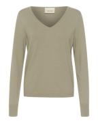 Cream Pullover 'Dela'  oliven