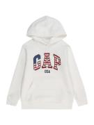 GAP Sweatshirt  marin / ensian / rød / hvid