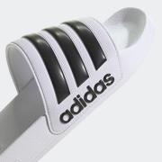 ADIDAS SPORTSWEAR Strand-/badesko 'Adilette Shower'  sort / hvid