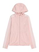 ADIDAS SPORTSWEAR Sportssweatjakke 'Essentials'  rosé / hvid