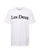 Les Deux Bluser & t-shirts 'Charles'  sort / hvid