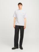 JACK & JONES Bluser & t-shirts 'Blachad'  sort / hvid