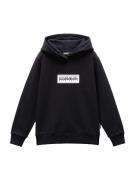 NAPAPIJRI Sweatshirt 'K B-CHAMOIS'  sort / hvid