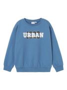 NAME IT Sweatshirt 'VILDAR'  opal / sort / hvid