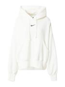 Nike Sportswear Sweatshirt 'PHOENIX FLEECE'  lysebeige / sort