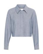 My Essential Wardrobe Bluse 'Kalina'  blue denim