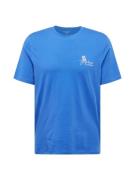 JACK & JONES Bluser & t-shirts 'JORFLY'  azur / hvid